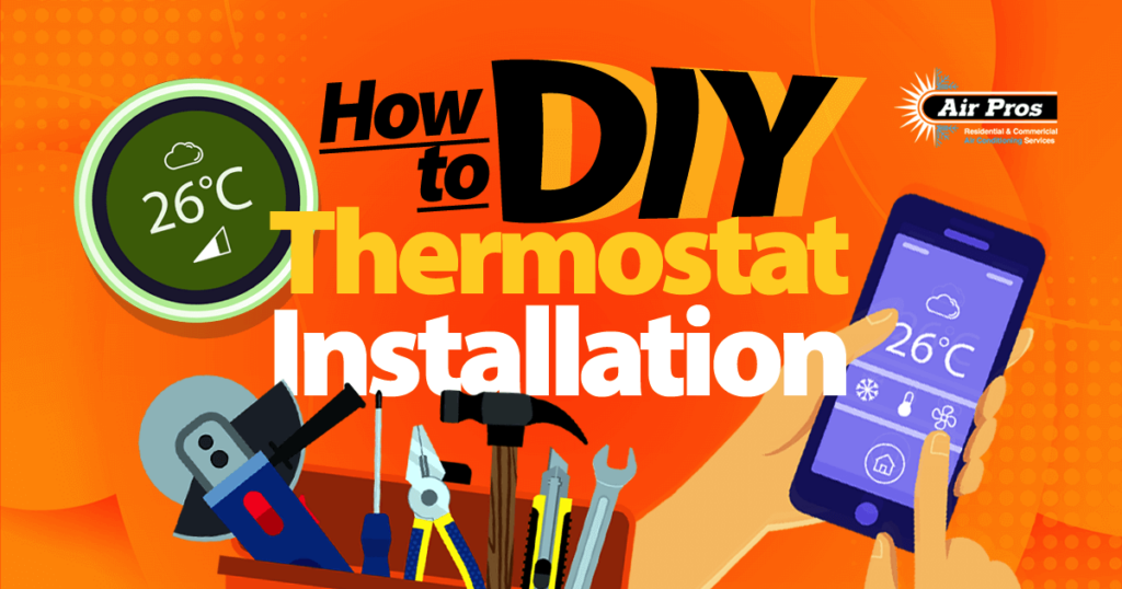 How To DIY Thermostat Installation Air Pros USA