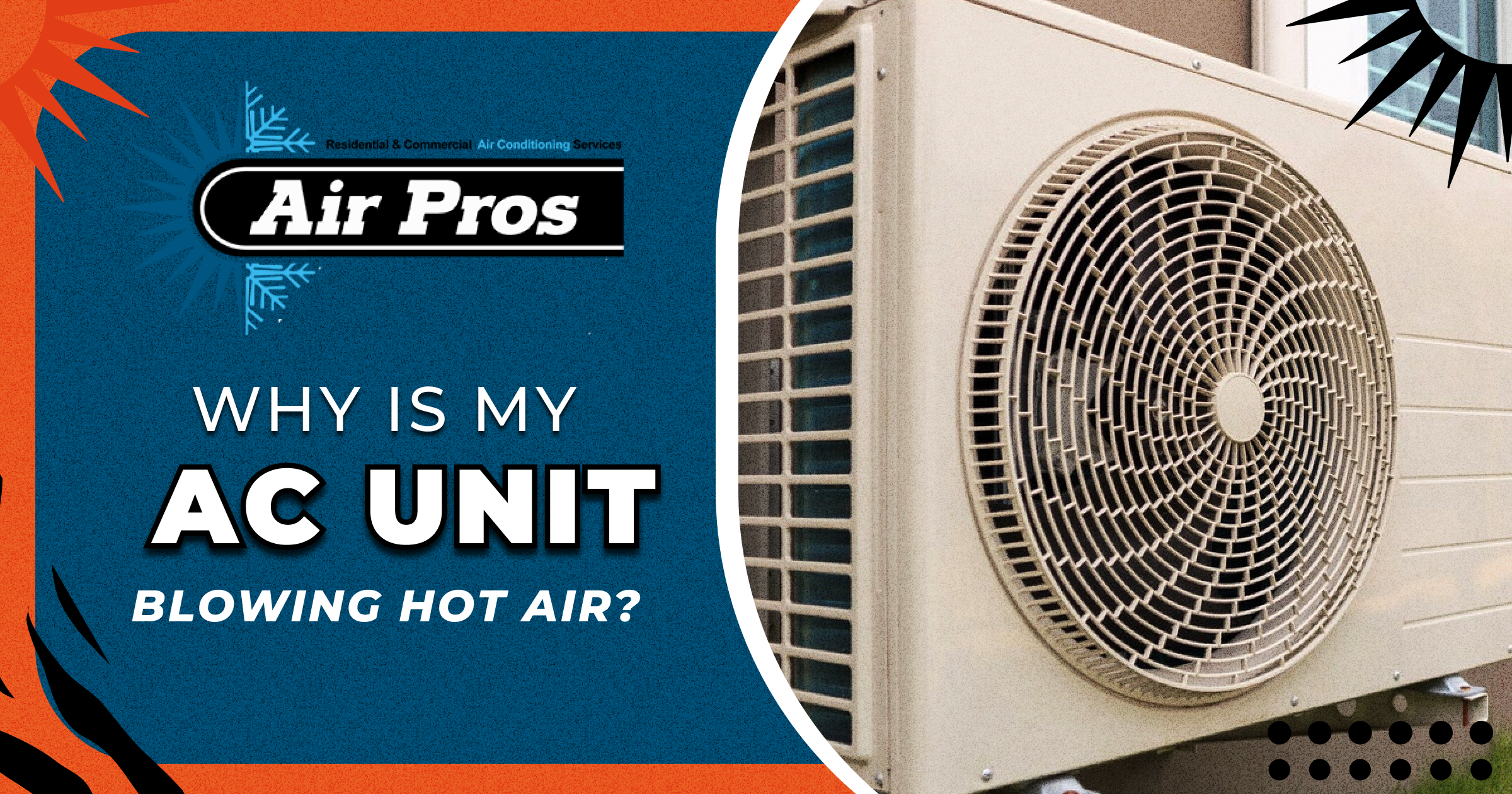 Hvac blowing hot air best sale on cool