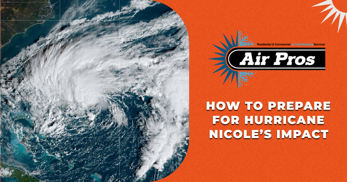 How to Prepare for Hurricane Nicole’s Impact - Air Pros USA